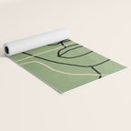 Abstract Face 6/4 Yoga Mat Gallery Image 2