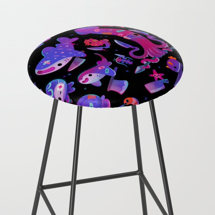 Stabby marine life Stool Gallery Image 2