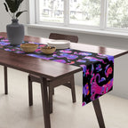 Stabby marine life Table Runner Gallery Image 2