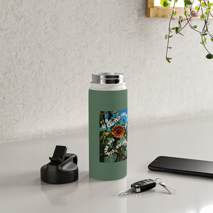 So Excited For All The Things To Come Water Bottle Gallery Image 4