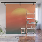 Ocean sunrise Wall Mural Gallery Image 1
