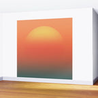 Ocean sunrise Wall Mural Gallery Image 2