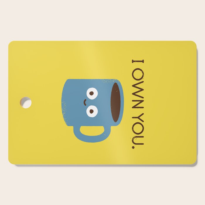 Coffee Talk Cutting Board Gallery Image 1