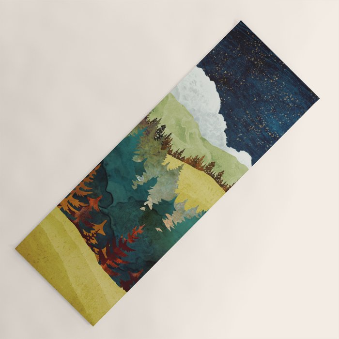 Autumn Moon Yoga Mat Gallery Image 1