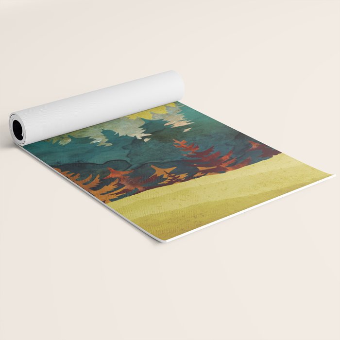 Autumn Moon Yoga Mat Gallery Image 2