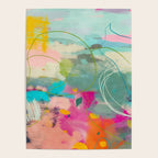 mixed abstract brush color study art 1 Poster Gallery Image 4