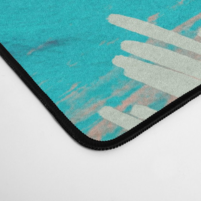 mixed abstract brush color study art 1 Desk Mat Gallery Image 4