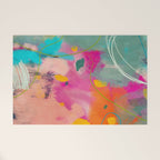 mixed abstract brush color study art 1 Welcome Mat Gallery Image 1