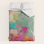 mixed abstract brush color study art 1 Duvet Cover Gallery Image 6