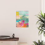 mixed abstract brush color study art 1 Poster Gallery Image 2