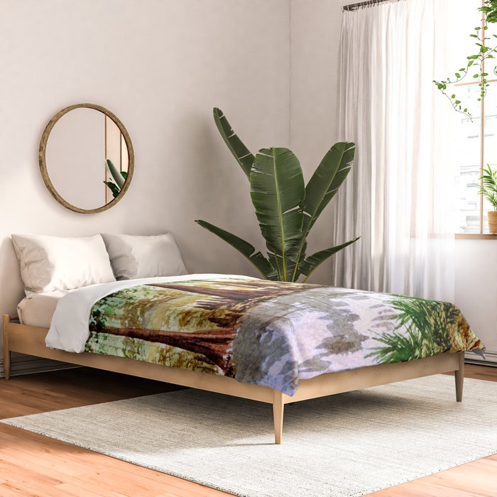 Sopchoppy River Florida Comforter Gallery Image 2