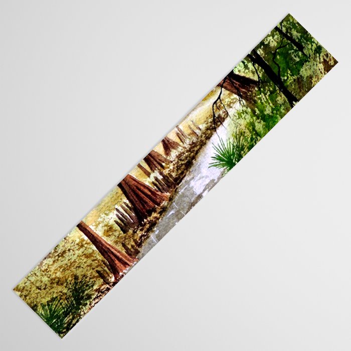 Sopchoppy River Florida Table Runner Gallery Image 3