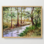 Sopchoppy River Florida Serving Tray Gallery Image 1