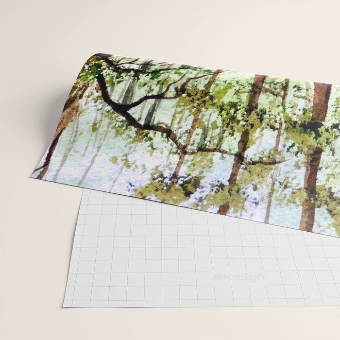 Sopchoppy River Florida Wrapping Paper Gallery Image 2