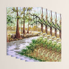 Sopchoppy River Florida Wrapping Paper Gallery Image 3