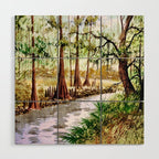 Sopchoppy River Florida Wood Wall Art Gallery Image 1