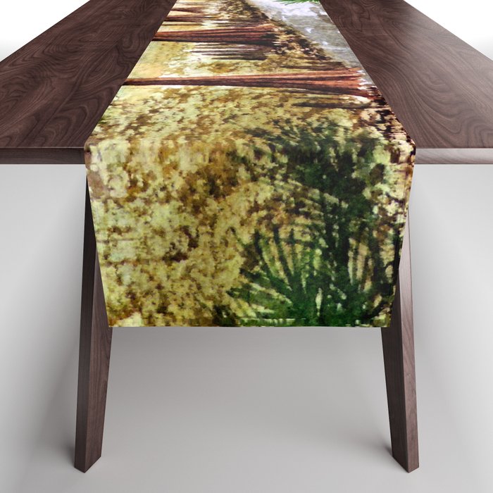 Sopchoppy River Florida Table Runner Gallery Image 1