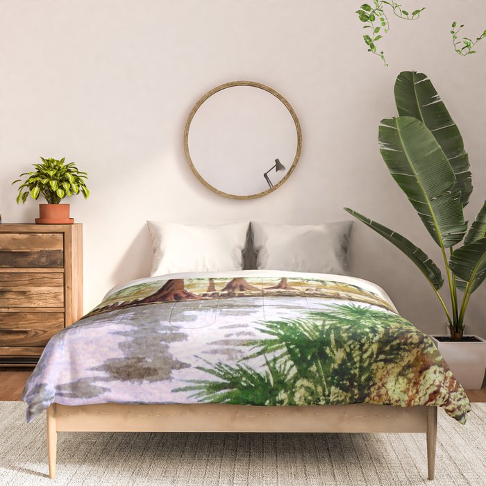 Sopchoppy River Florida Comforter Gallery Image 3