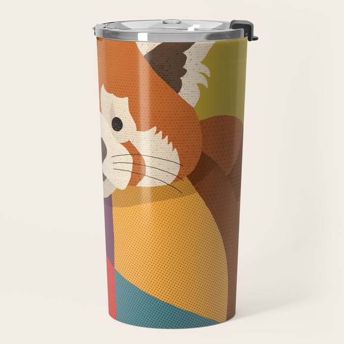 Red Panda Travel Mug Gallery Image 2