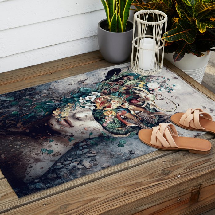 Source of life Outdoor Rug Gallery Image 2