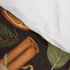 Winter Spice in Charcoal Comforter Gallery Image 4
