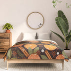 Winter Spice in Charcoal Comforter Gallery Image 3