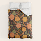 Winter Spice in Charcoal Comforter Gallery Image 6