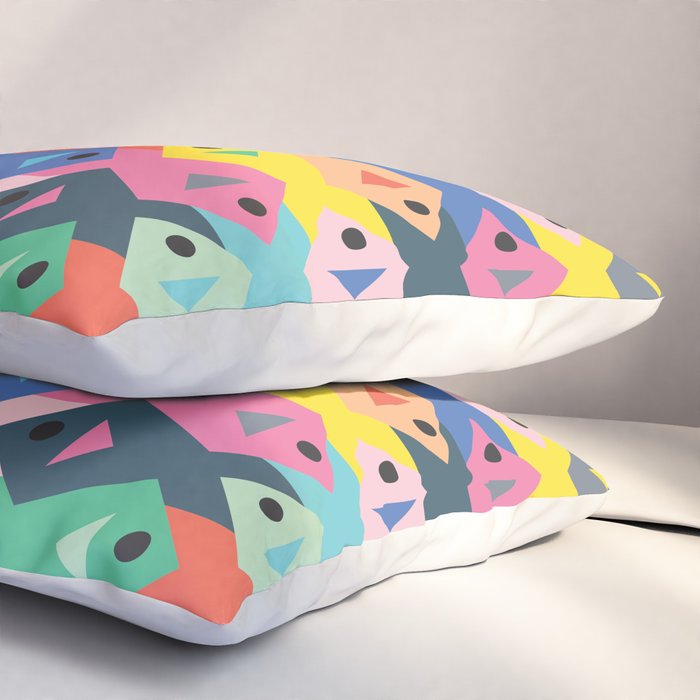 Fish tessellation Pillow Sham Gallery Image 3