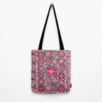 Ura Tube Suzani Northeast Uzbekistan Embroidery Print Tote Bag Gallery Image 2