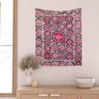 Ura Tube Suzani Northeast Uzbekistan Embroidery Print Wall Tapestry Gallery Image 2