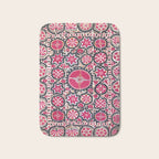 Ura Tube Suzani Northeast Uzbekistan Embroidery Print Bath Mat Gallery Image 1
