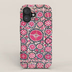 Ura Tube Suzani Northeast Uzbekistan Embroidery Print iPhone Case Gallery Image 1