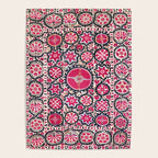 Ura Tube Suzani Northeast Uzbekistan Embroidery Print Poster Gallery Image 4