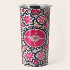 Ura Tube Suzani Northeast Uzbekistan Embroidery Print Travel Mug Gallery Image 1