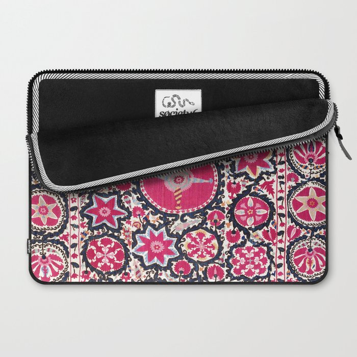 Ura Tube Suzani Northeast Uzbekistan Embroidery Print Laptop Sleeve Gallery Image 2