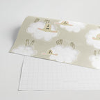 Herd of sheep Wrapping Paper Gallery Image 2
