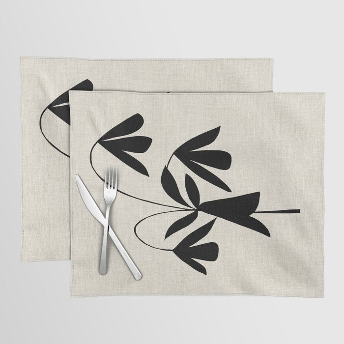 Bell Flower Placemat Gallery Image 1