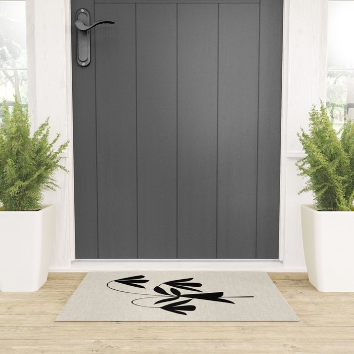 Bell Flower Welcome Mat Gallery Image 3