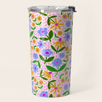 Summer Bright Floral #1 Travel Mug Gallery Image 2