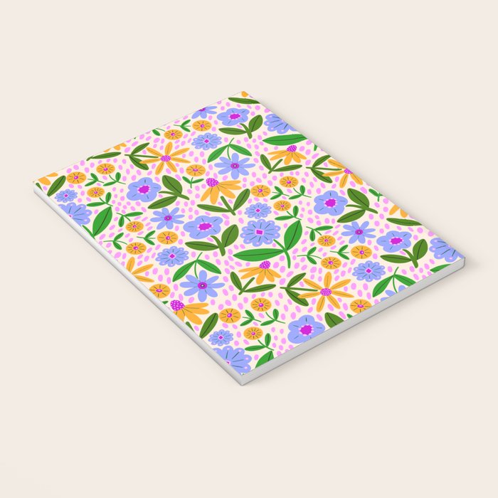 Summer Bright Floral #1 Notebook Gallery Image 3