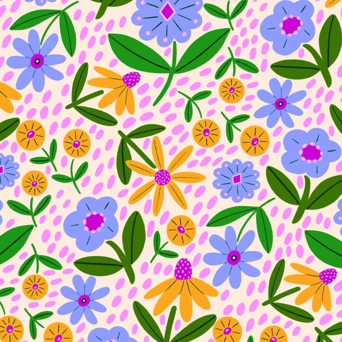 Summer Bright Floral #1 Coffee Mug Gallery Image 2