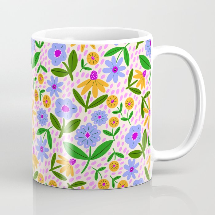 Summer Bright Floral #1 Coffee Mug Gallery Image 1