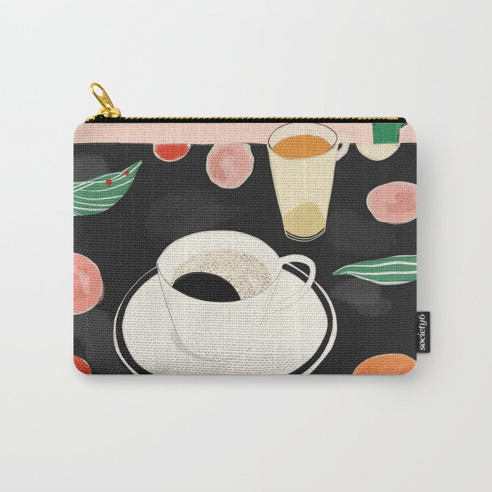 Morning Coffee Carry All Pouch Gallery Image 1