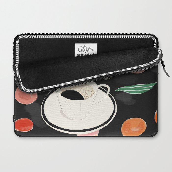 Morning Coffee Laptop Sleeve Gallery Image 2