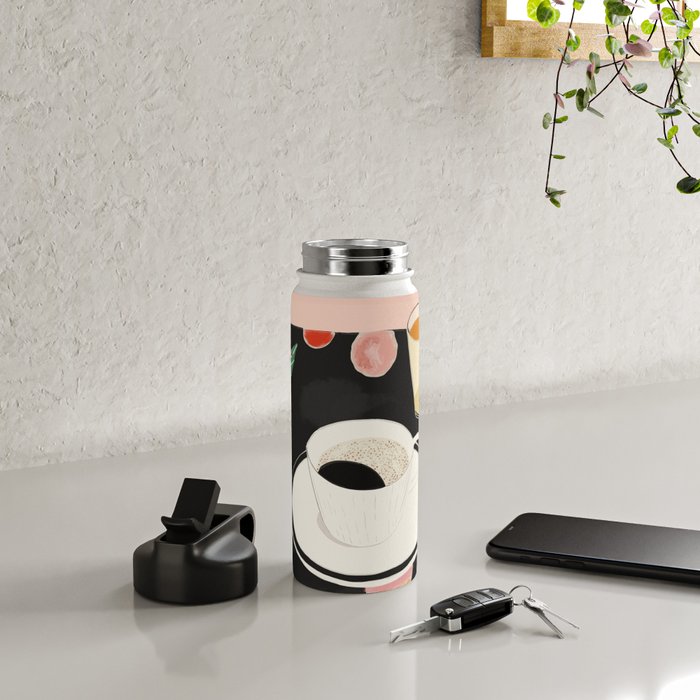 Morning Coffee Water Bottle Gallery Image 4