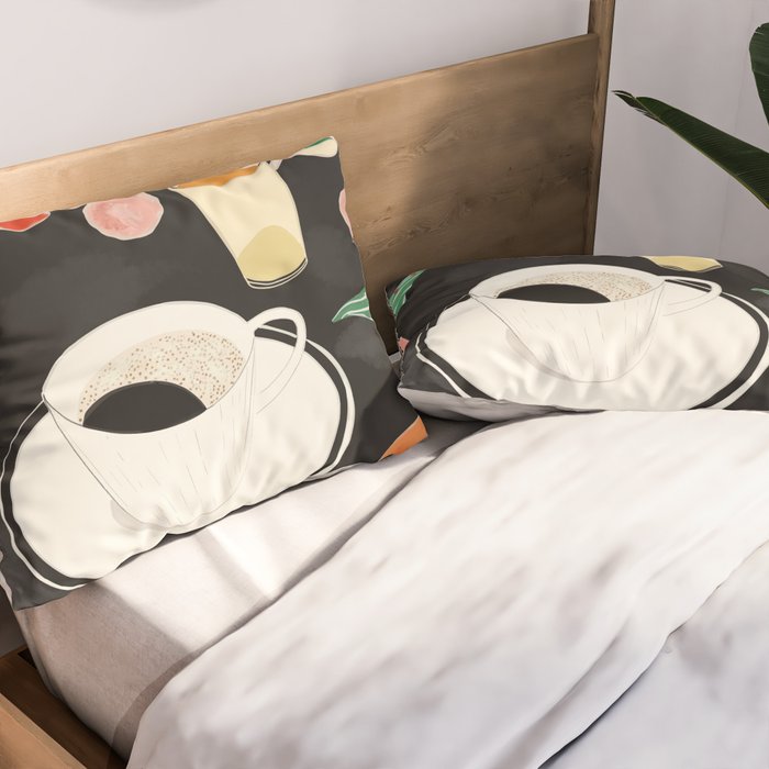 Morning Coffee Pillow Sham Gallery Image 2