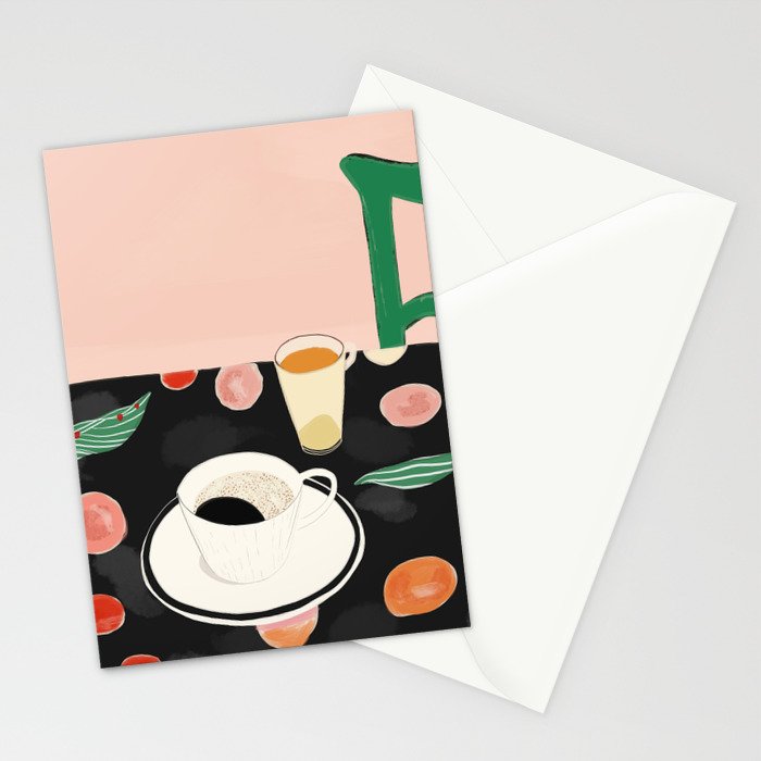 Morning Coffee Stationery Card Gallery Image 2