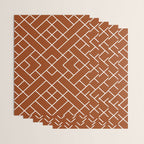 Boho Geometric Pattern in Sienna Wrapping Paper Gallery Image 3