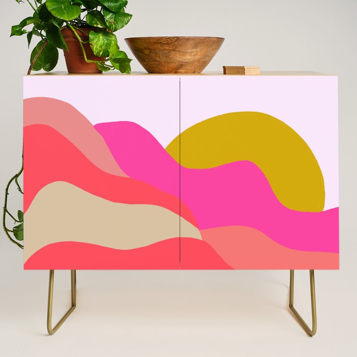 Adelaida, mountain sunset Credenza Gallery Image 1