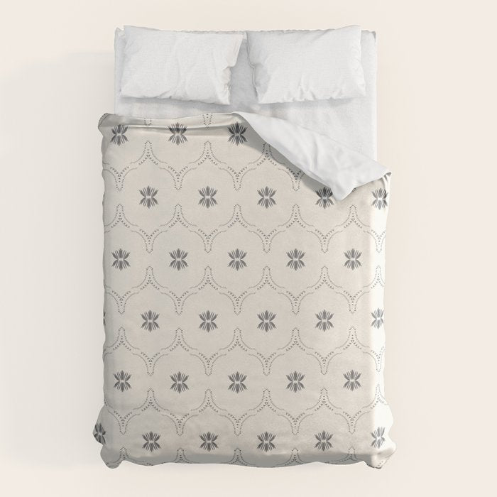 WILDFLOWER JASMIN GREY Duvet Cover Gallery Image 6